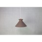 LAMPARA METAL TECHO COLOR TOPO 25*105 CM
