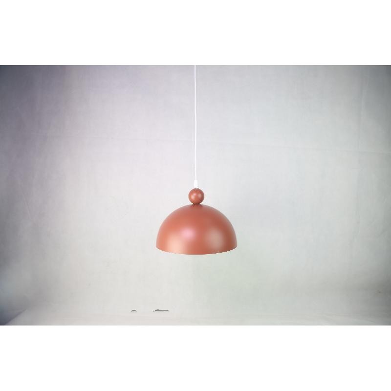 LAMPARA METAL TECHO TERRACOTA 25*100 CM