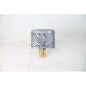 LAMPARA METAL PARED GRIS 19*17*21 CM