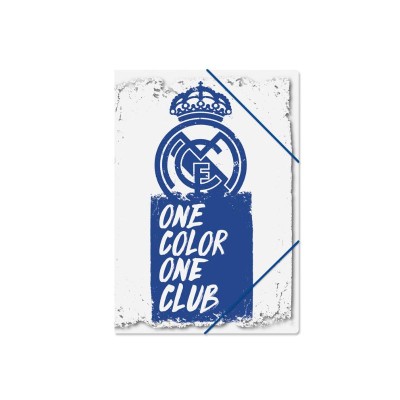 REAL MADRID CARPETA PP GOMAS Y SOLAPAS