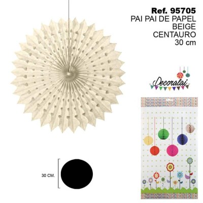 PAI PAI DE PAPEL BEIGE CENTAURO 30CM.