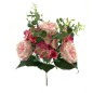 BOUQUET ROSA TUDOR HORTENSIAS ROSA