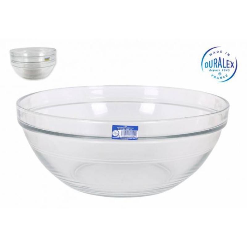 ENSALADERA 5800CC APILABLE LYSTRAN RED 31X12.5 CM