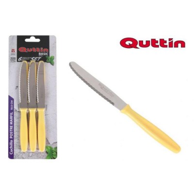 SET 6 CUCHILLOS POSTRE SIERRA YVORY