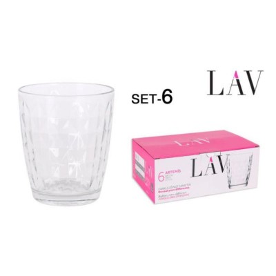 SET 6 VASOS 340 CC NEW ARTEMIS