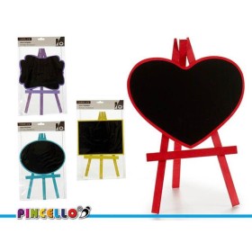 PIZARRA CON CABALLETE MULTICOLOR SURT