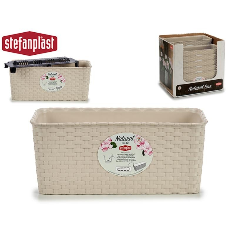 JARDINERA NATURALRESER AGUA 30 CM CAMEL