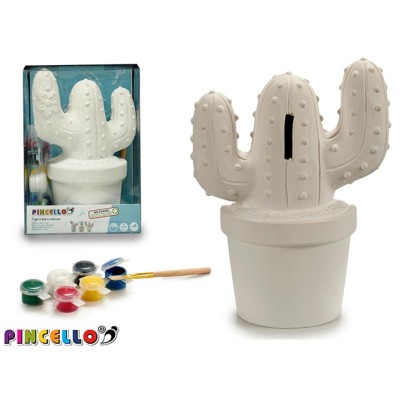 HUCHA PARA PINTAR CACTUS 3 PUNTAS GRANDE