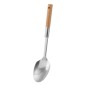 CUCHARON MADERA / ACERO INOXIDABLE 32X6.8X4.7 CM.