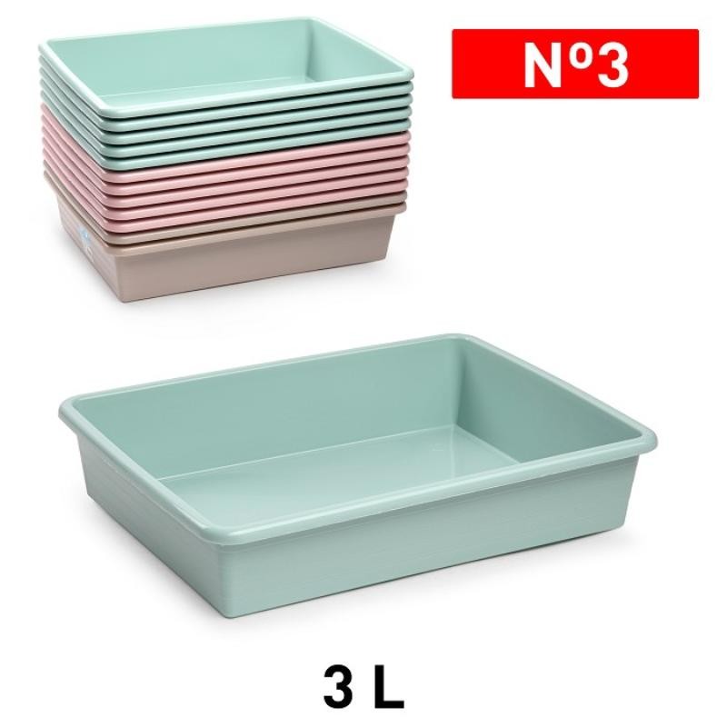 BANDEJA MEDIANA COLOR Nº3 SURT. VRM
