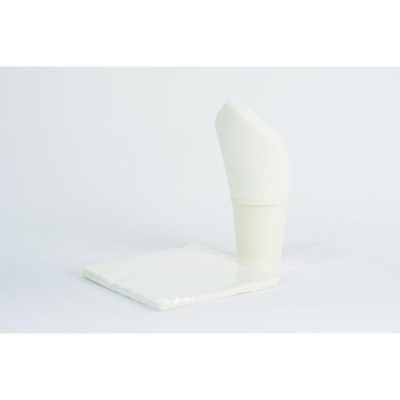 SERVILLETAS 20 PCS 33*33 CM BLANCO
