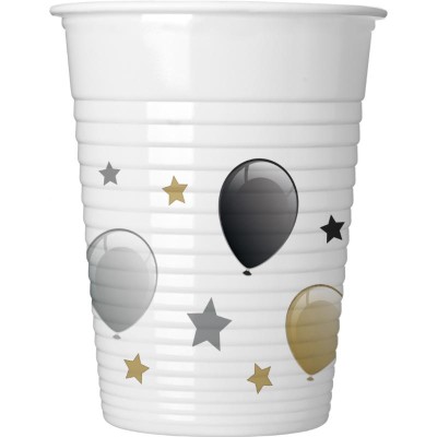 VASO PS 20 CL MILESTONE BALLOONS