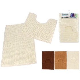 SET 2 ALFOMBRAS BAÑO 40X60+38X40 SURT