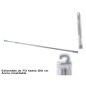 BARRA BAÑO EXTENSIBLE 70-120 CM CROMADA