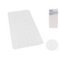 ALFOMBRA GOMA NATURAL 36X76 CM BLANCO