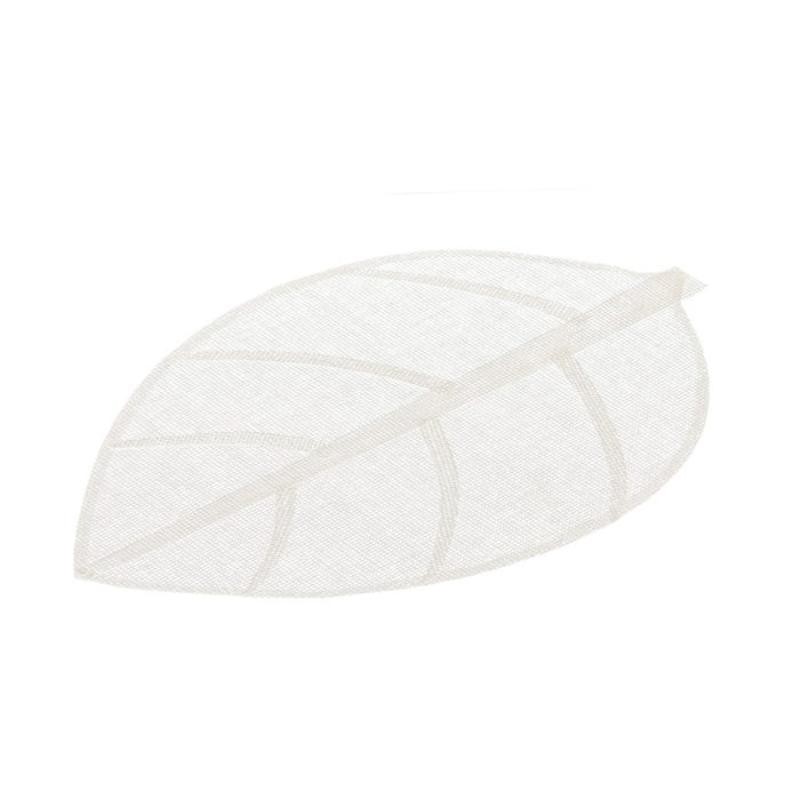 SALVAMANTEL HOJA NATURAL FIBRA 50X33 CM