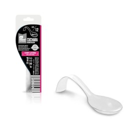 CUCHARA ARCO FINGER FOOD 12.8X4 CM 12 UD