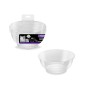BOL REDONDO GRANDE TRANSPARENTE FINGER FOOD 10 CM 3 UD