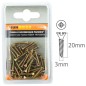 TORNILLO AGLOMERADOS 3 X 20 MM