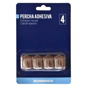 PERCHITA ADHES. NOGAL 4 PC