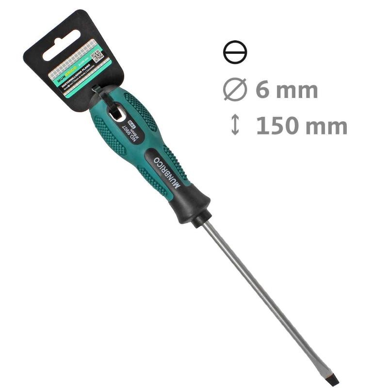 DESTORNILLADOR 6 X 150 MM B/PLANA