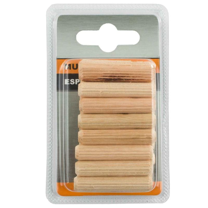 ESPIGA DE MADERA 8 MM