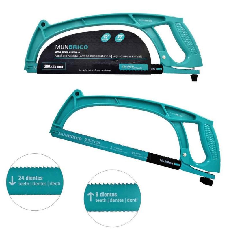 ARCO SIERRA ALUMINIO HOJA ANCHA