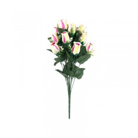 RAMO CAPULLOS X18 SATIN 54 CM MALVA