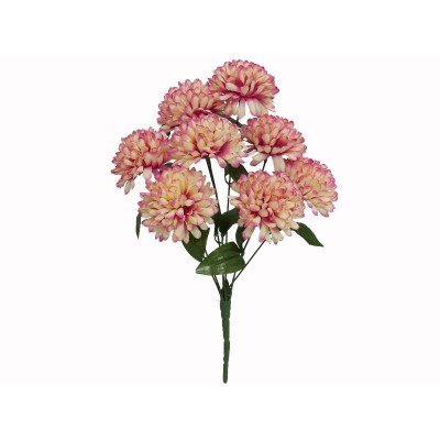 RAMO CRISANTEMO SUPER X8 42 CM BURDEOS