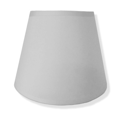 PANTALLA ALTA BLANCA 30CM.
