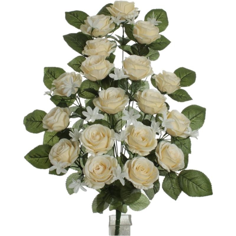 ENCARADO ROSAS CREMA