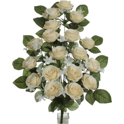 ENCARADO ROSAS CREMA