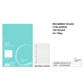 RECAMBIOS A4 90G 100H 4T 25