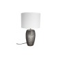 LAMPARA CERAMICA DEC PLATA 25*47 CM