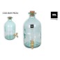 BOTELLA VIDRIO 1L C/ GRIFO Y TAPON
