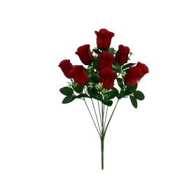 RAMO CAPULLOS SATIN X 9 47CM. ROJO