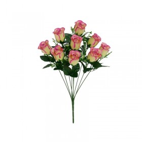 RAMO CAPULLOS SATIN X 9 47CM. VIOLETA