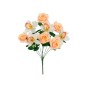 RAMO ROSAS-ORQUIDEA X 9 44CM. TE