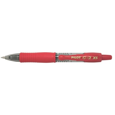 BOLIGRAFO GEL PILOT G2 PIXIE ROJO (30)