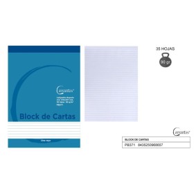 BLOCK DE CARTAS RAYADO A4