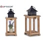 FAROL MADERA CUADRADO RETILLA NATURAL