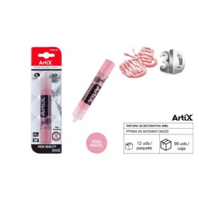 PINTURA 3D DECORATIVA 30 ML ROSA PASTEL