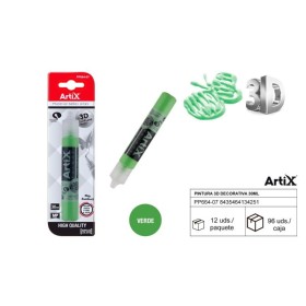 PINTURA 3D DECORATIVA 30 ML VERDE