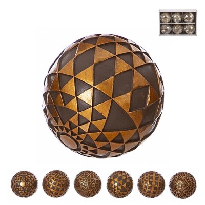 BOLA RESINA LYON 6 CM.