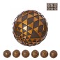 BOLA RESINA LYON 6 CM.