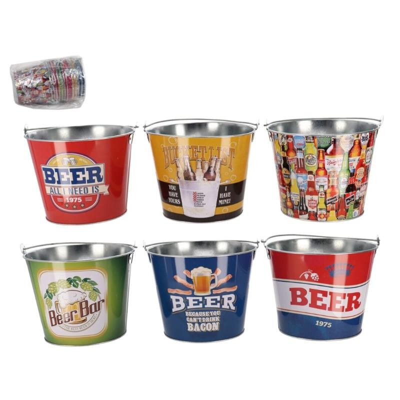 CUBO BOTELLINES 4.5L 22X17.5 CM 6 SURTD