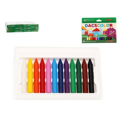 ESTUCHE 12 CERAS DACSCOLOR ALPINO