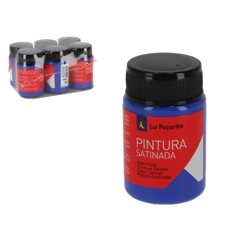 TEMPERA PAJARITA SATIN L-11 35ML AZUL ULT