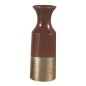 FLORERO PORCELANA GRANATE 10*10*25H CM
