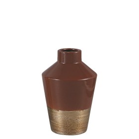 FLORERO PORCELANA GRANATE 13*13*20H CM